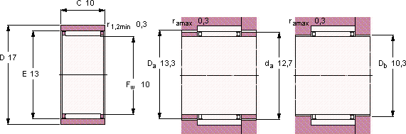 RNAO 10x17x10 TN