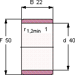 IR 40X50X22