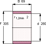 IR 280X305X69