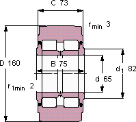 NNTR 65x160x75.2ZL
